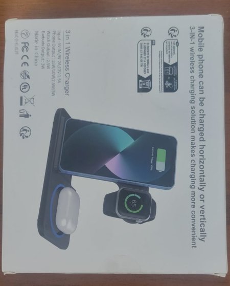 Durres, pajisje 3 on1 wireless 15W