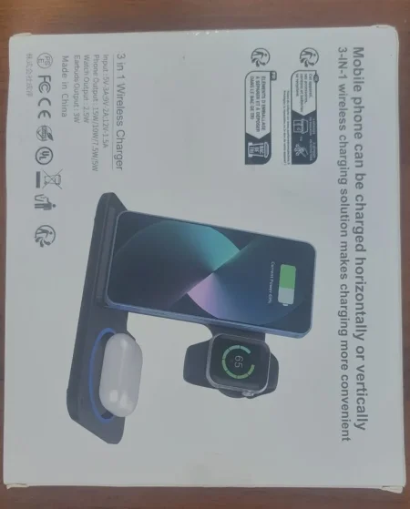 Durres, pajisje 3 on1 wireless 15W