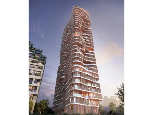 Tirane, shes apartament 1+1+Aneks+Ballkon Kati 7, 94 m² (TOP SEVEN TOWER)