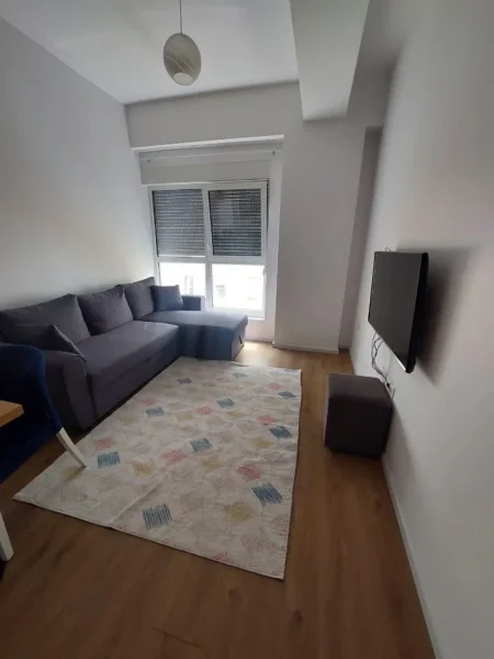 Tirane, jepet me qera apartament 1+1+Ballkon Kati 4, 54 m² 400 € (Ali Demi)