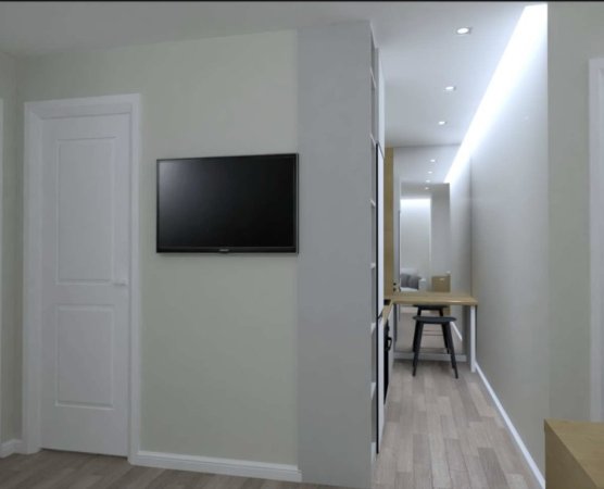 Tirane, jepet me qera apartament 1+1 Kati 8, 45 m² 550 € (Tish daija)