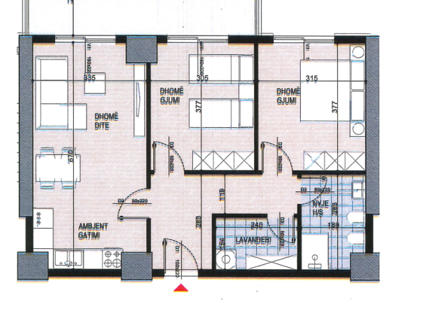 Tirane, shitet apartament 2+1 Kati 10, 113 m² 164.430 € ( SHITET SUPER APARTAMENT 2+1 TEK FUSHA E AVIACIONIT)