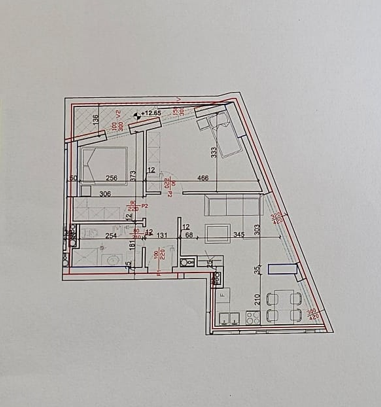 Tirane, shitet apartament 1+1 Kati 3, 80 m² 130.000 € (SHITET SUPER APARTAMENT 1+1 NE ALI DEM NE FAZE NDERTIMI)