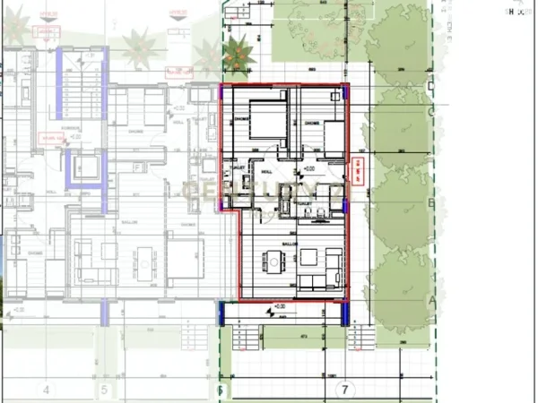 Tirane, shes apartament 2+1+Aneks+Ballkon Kati 0, 89 m² 234.878 € (REZIDENCA KREA,FARKE)