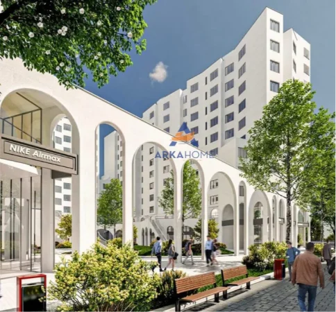 Tirane, jepet me qera ambjent biznesi Kati 10, 68 m² 350 € (River Residence, Unaza e Re)