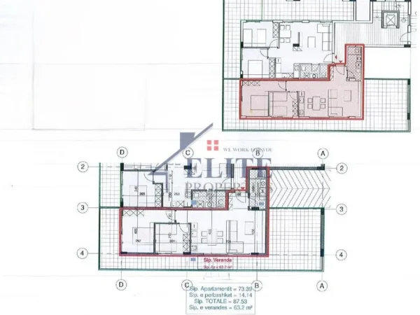 Gjiri Lalezit | Hamallaj, shitet apartament 2+1+Ballkon Kati 0, 150 m² 262.086 € (Porto Lalzi)