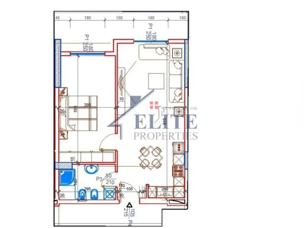 Tirane, shitet apartament 1+1+Ballkon Kati 5, 71 m² 78.375 € (Paskuqan)