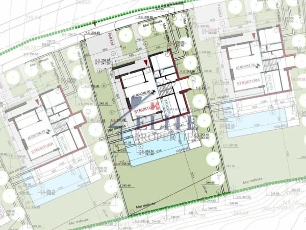 Tirane, shitet Vile Kati 2, 750 m² 726.000 € (Farke)