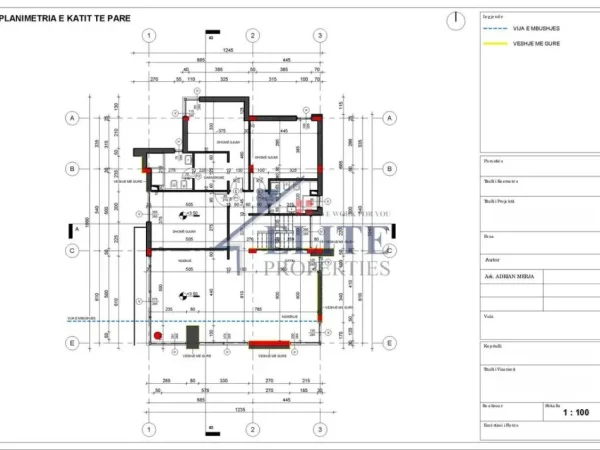 Tirane, shitet Vile Kati 2, 750 m² 726.000 € (Farke)