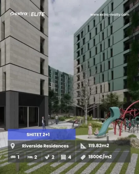 Tirane, shitet apartament 2+1+Ballkon Kati 3, 120 m² 215.700 € (Rr. Javer Malo ,Tiranë)