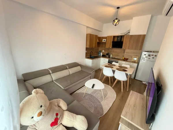 Tirane, jepet me qera apartament 1+1 Kati 4, 65 m² 400 € (ali demi)