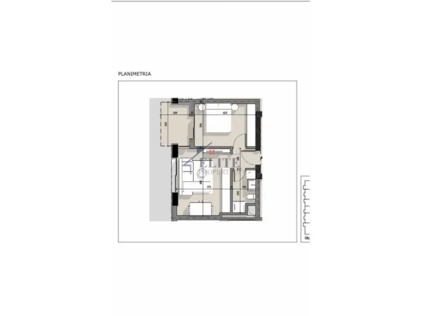 Tirane, shitet apartament 1+1+Ballkon Kati 1, 57 m² 86.175 € (Rruga 5 Maji)