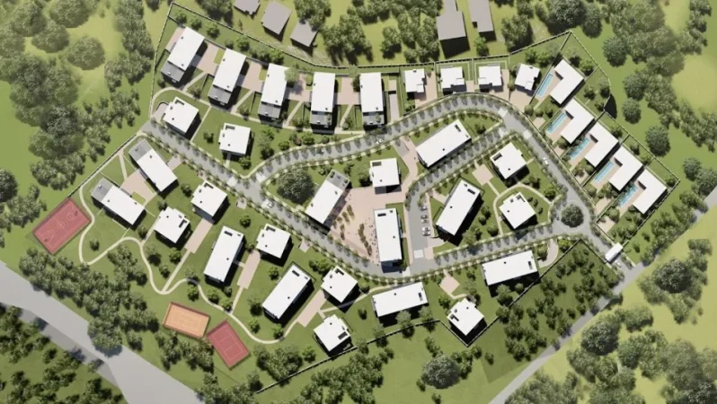 📣 SHITET Apartament 2+1+2 Me Post Parking 📍 Rezidenca Tulipan, Mjull Bathore ✨