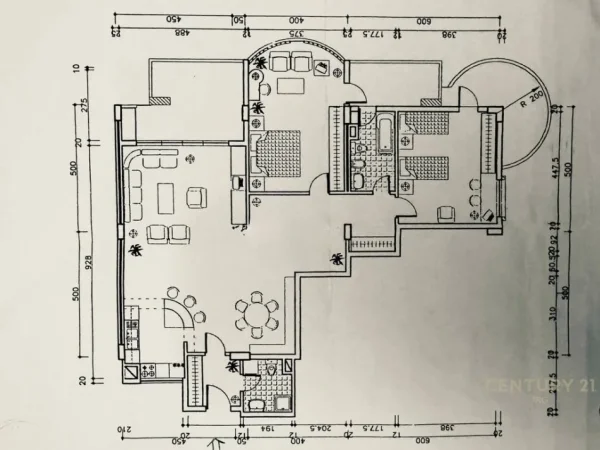 Tirane, jepet me qera ambjent biznesi Kati 7, 160 m² 2.100 € (Bllok)