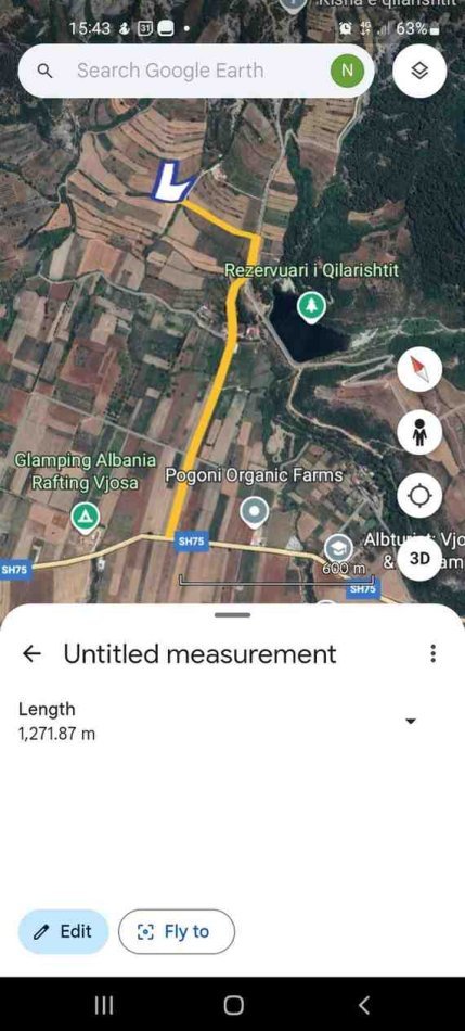 Permet, shitet toke bujqesore , 6.741 m² (Qilarisht,Përmet)