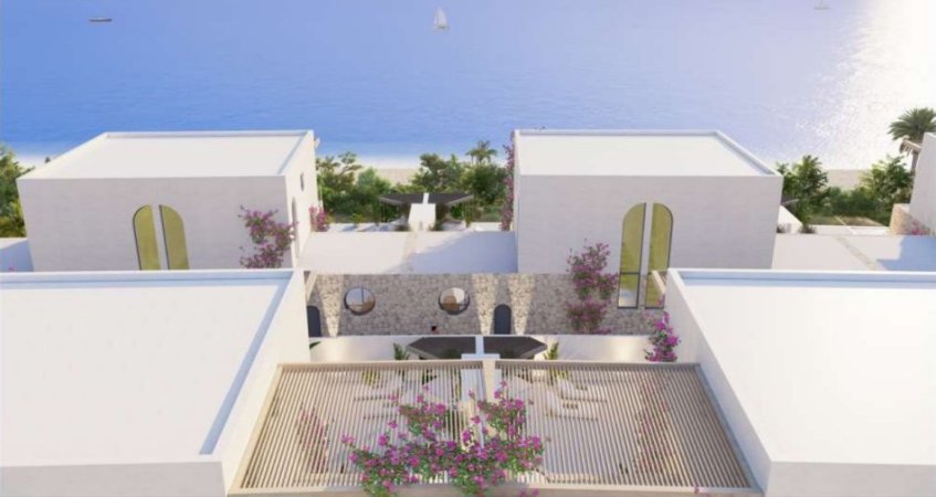 🏠 SHITET ((950,000€)) 🌊: VILE UNIKE +Pishine & Oborr 📍 (DHERMI - Resi ''Borgo Bello'', Drymades (180m nga DETI)  393m²