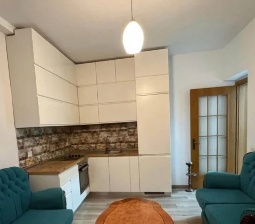 Tirane, jepet me qera apartament 1+1 Kati 5, 60 m² 550 € (Prane Ambasades Amerikane)