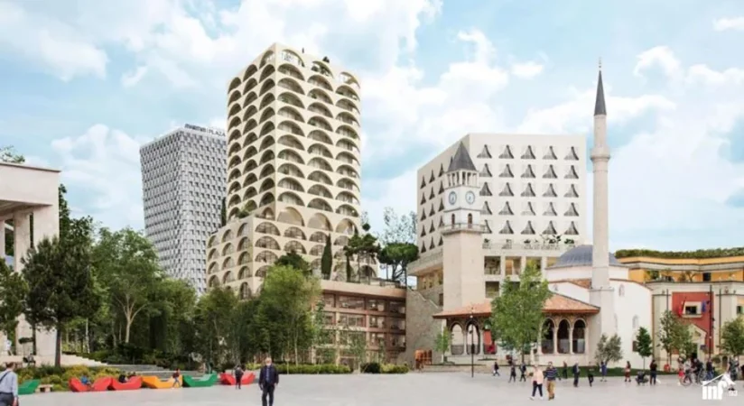 Tirane, shitet apartament 2+1+Aneks+Ballkon Kati 5, 152 m² 760.000 € (Qender te Sahati te Book Building)