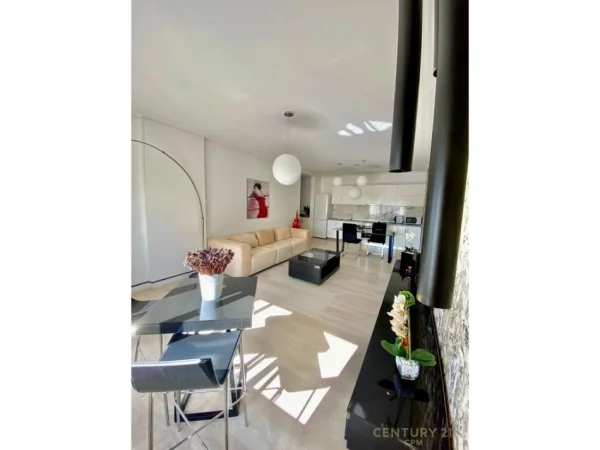 Tirane, jepet me qera apartament 1+1 Kati 7, 77 m² 650 € (Rruga Margarita Tutulani)