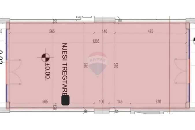 Tirane, shitet dyqan Kati 0, 73 m² 362.800 € (Xhanfize Keko)