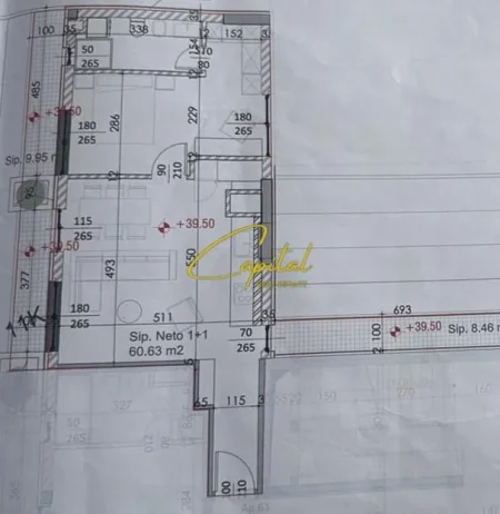 Tirane, shitet apartament 1+1 Kati 11, 70 m² 135.000 € (RRUGA DRITAN HOXHA)