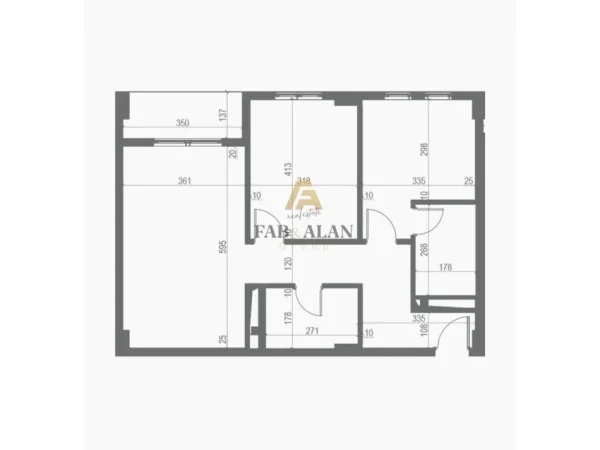 Tirane, shitet apartament 2+1 Kati 7, 97 m² 96.700 € (Univers City, QTU)
