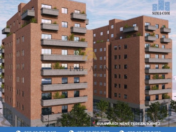 Tirane, shitet apartament 1+1 Kati 6, 61 m² 54.900 € (Kamez)