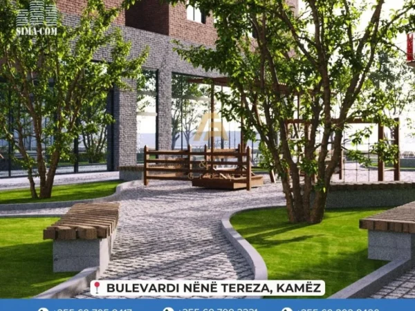 Tirane, shitet apartament 1+1 Kati 4, 75 m² 64.000 € (Kamez)