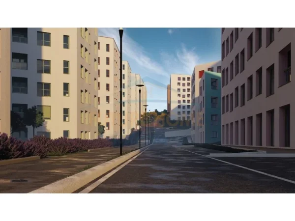 Tirane, shitet apartament 1+1+Ballkon Kati 8, 60 m² 90.000 € (Ali Demi, Kompleksi Kadiu)