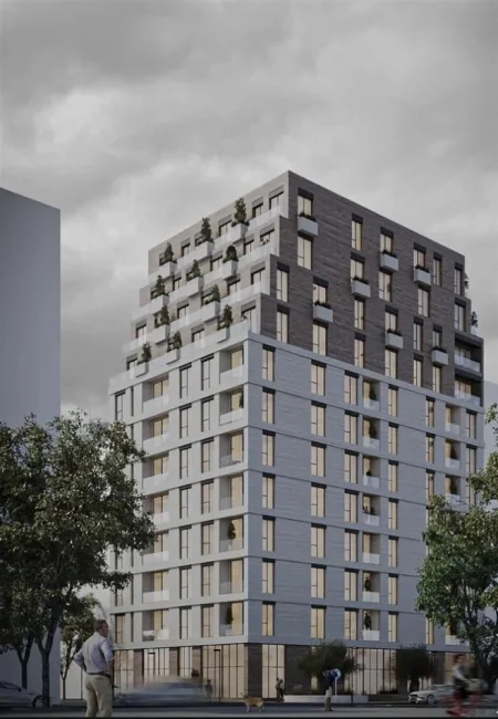 Tirane, shitet apartament 1+1 Kati 11, 71 m² 131.429 € (Rruga Beniamin Kruta, prane kompleksit Turdiu)