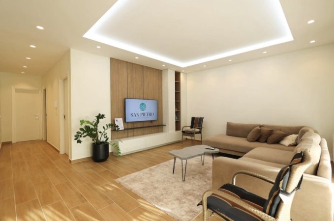 Gjiri Lalezit, San Pietro Rezidence | Apartament me verande 104 m2/ 2+1 kati 1 & 2