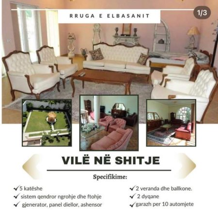 Tirane, shitet Vile Kati 5, 1277.4 m² 3.600.000 Euro