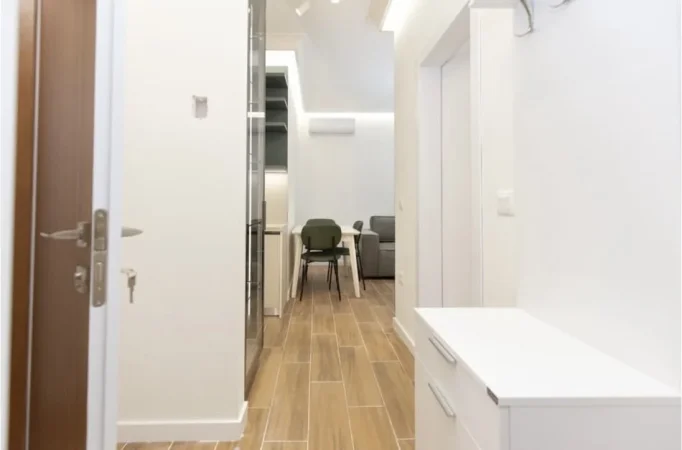 Tirane, jepet me qera apartament 1+1+Ballkon Kati 3, 50 m² 500 € (River Residence, Astir)