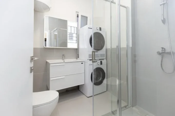 Tirane, jepet me qera apartament 1+1+Ballkon Kati 3, 50 m² 500 € (River Residence, Astir)