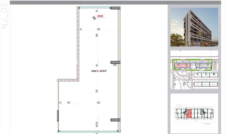 Tirane, shitet ambjent biznesi Kati 0, siperfaqe102 m² çmimi 3000 euro/m2(KOMPLEKSI RESIDENCIAL UNIVERS CITY)