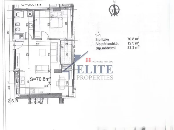 Vlore - Lungomare - Uji i Ftohte, shitet apartament 1+1+Ballkon Kati 8, 83 m² 208.250 € (Lungo Mare)