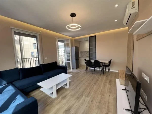 Tirane, jepet me qera apartament 1+1 Kati 6, 70 m² 570 € (Trio Tower Residence, prane Fiori Di Bosco)