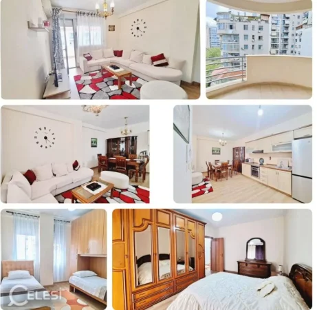 Tirane, jepet me qera apartament 2+1+Ballkon Kati 6, 104 m² 700 € (RRUGA E KAVAJES)