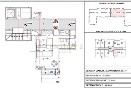 Vlore, shitet apartament 1+1 Kati 3, 61 m² 70.100 € (Orikum)