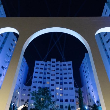 Tirane, jepet me qera apartament 1+1+Ballkon Kati 3, 75 m² 550 € (RIVER RESIDENCE)