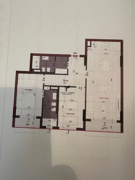 Tirane, jepet me qera apartament 2+1+Ballkon Kati 4, 108 m² 400 € (LAPRAKE)