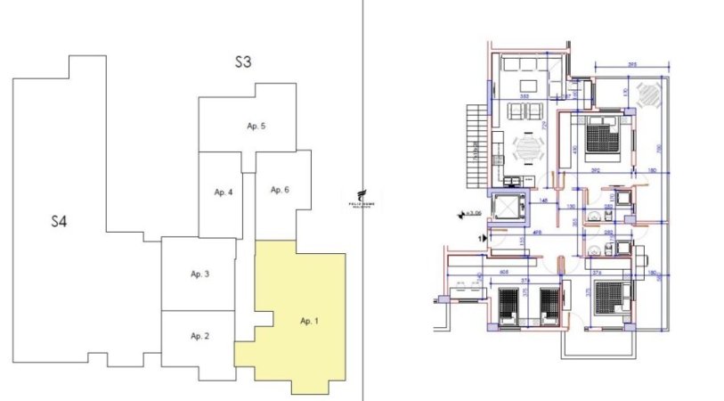 Tirane, shitet apartament 3+1+Ballkon Kati 2, 171 m² 310.000 € (SELITE)