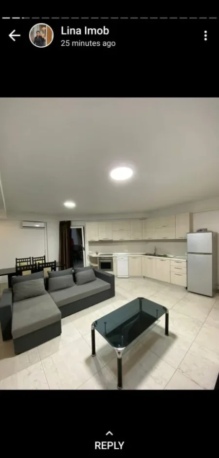 Tirane, jepet me qera apartament 2+1+Ballkon Kati 5, 1 m² 650 € (Vasil Shanto)