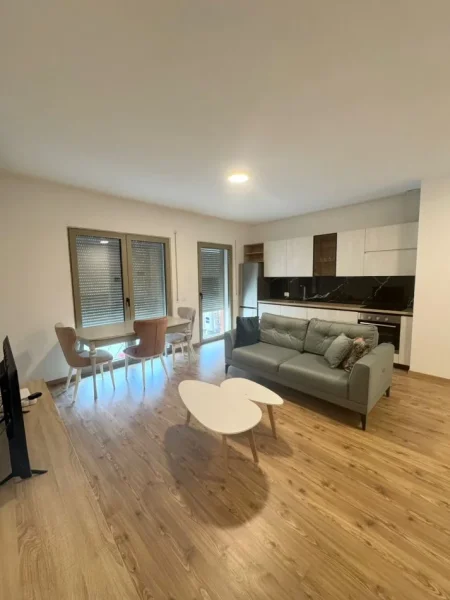 Tirane, jepet me qera apartament 1+1+Aneks+Ballkon Kati 6, 73 m² 600 € (Kompleksi Delijorgji)