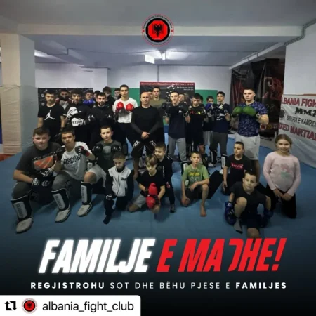 Tirane, njoftim NJOFTIM ZYRTAR – Albania Fight Club