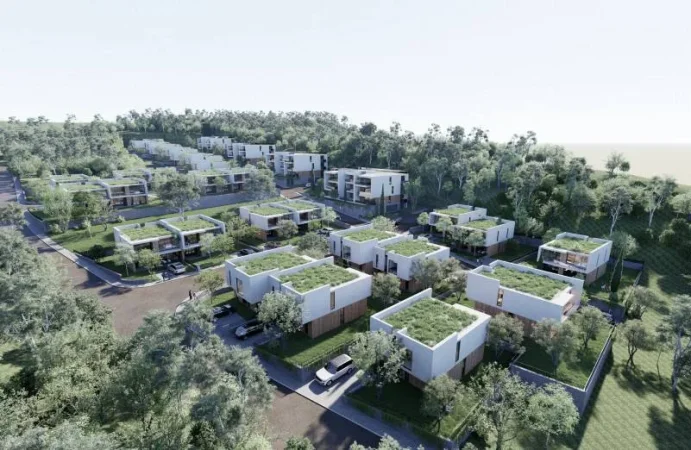 Tirane, shitet apartament 2+1 Kati 2, 79 m² (Smart Hill, Liqeni i Farkes) bn