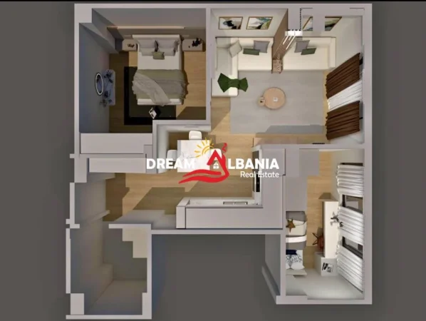 Tirane, shitet apartament 2+1 , 77 m² 192.000 € 