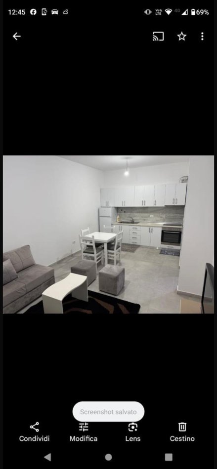 Tirane, jepet me qera apartament 1+1 Kati 6, 60 m² 550 € (Oxhaku)