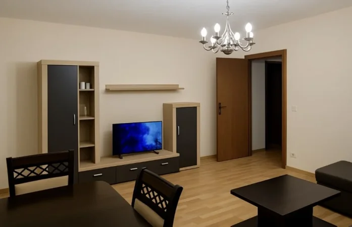 Tirane, jepet me qera apartament 2+1+Aneks+Ballkon Kati 3, 95 m² 550 € (kodra e diellit)
