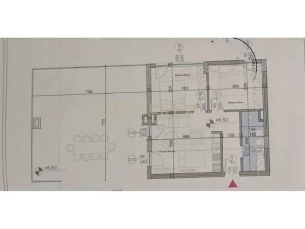 Durres, shes apartament 2+1+Ballkon Kati 3, 132 m² 250.000 € (Turquoise Marina)